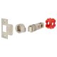 Smartlatch Privacy Tubular Latch - 70mm Case - 57mm Backset - Satin Nickel