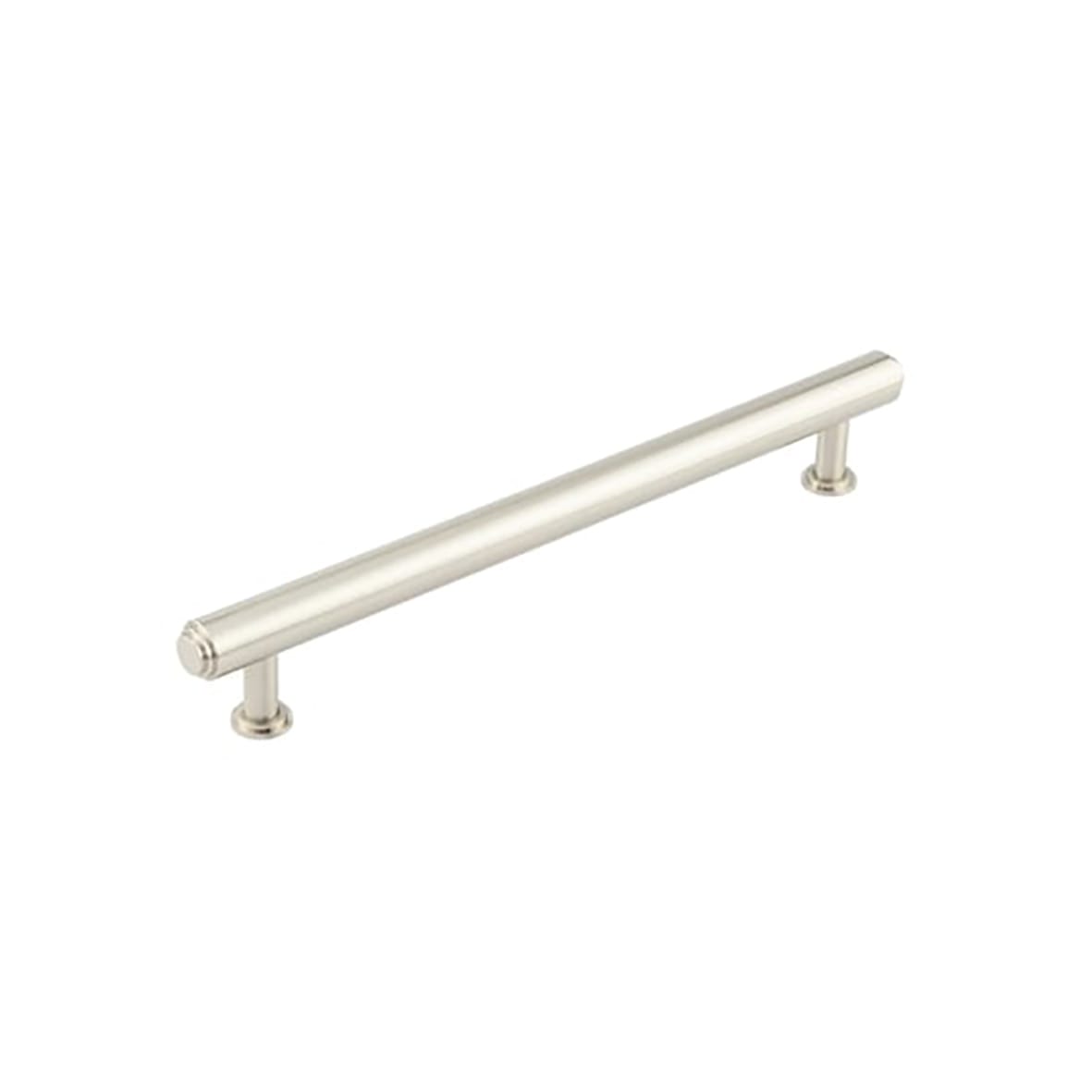 Belgrave 18mm Stepped T-Bar Cabinet Pull Handle - 224mm c/c - Satin Nickel