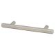 10mm T-Bar Cabinet Pull Handle - 192mm Centres - Satin Stainless Steel