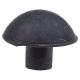 Glass Shelf Buffer - Black Rubber - Pack of 10