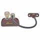 Pro-5 Key-Locking Cable Window Restrictor - Brown