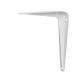 London Pattern Shelf Bracket - 125 x 100mm - White