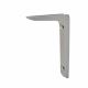 Aluminium Shelf Bracket - 65 x 100mm - Silver