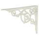 Vine Shelf Bracket - 245 x 195mm - White