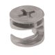 Rimless Cam Connector - 12mm Min Panel Thickness - Zinc Plated - Pack of 50