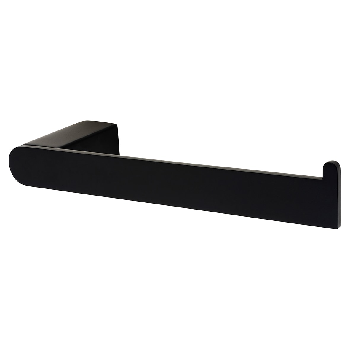 Designer Square Towel Rail - 220 x 65 x 35mm - Matt Black