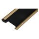 X Roller Finger Guard With Black Fire Retardant Fabric - 2015mm Length - Bronze