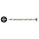 Cutter Pozi Countersunk Wood Screws - 4.5 x 30mm - Bright Zinc Plated - Pack of 200
