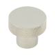 Wenlock Knurled Round Cabinet Knob - 30mm Diameter - Polished Nickel