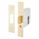 Contract Euro Profile Deadlock - 76mm Case - 57mm Backset - Polished Brass