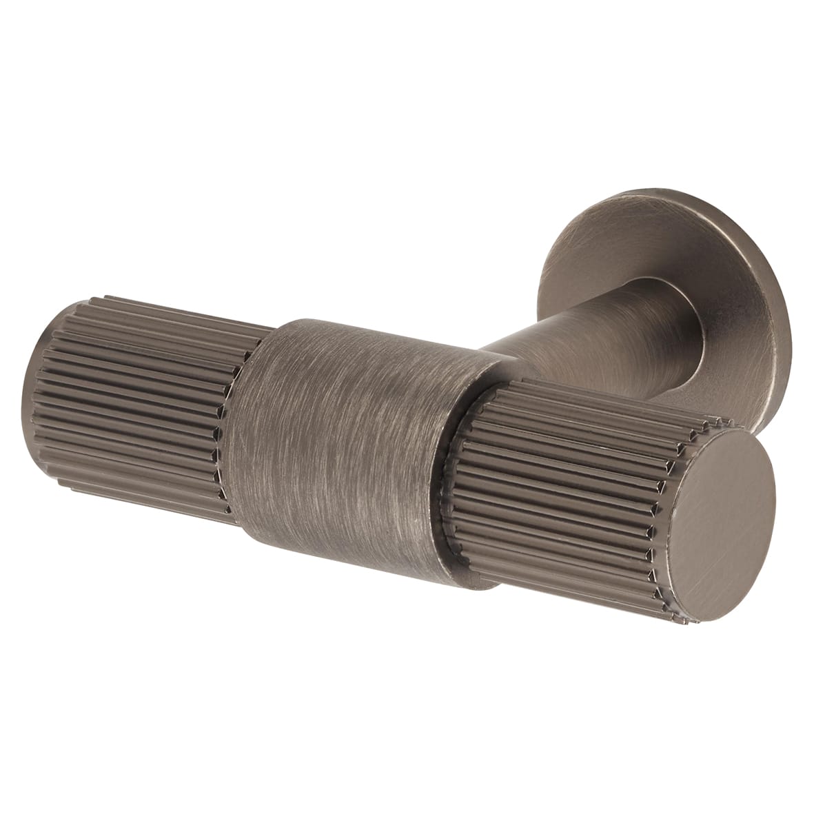 Lines 13mm T-Bar Cabinet Knob - 50 x 40mm - Anthracite Grey