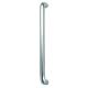 Satin Aluminium 19mm D-Bar Door Pull Handle - Bolt Fix - 305mm Centres