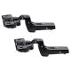 CLIP Top Thick Door Soft Close Cabinet Hinge - 95° - Inset - Black Onyx - Pair
