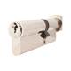 5 Pin 100mm Euro Thumbturn Cylinder - 40mm Turn + 60mm - Polished Nickel - KTD