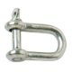Dee Shackle - 8mm - Zinc Plated - Pack of 10
