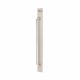 Satin Stainless Steel 19mm D-Bar Door Pull Handle on Plate - PULL - Screw Fix - 950 x 80mm