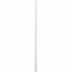 Single Slot Shelf Wall Upright - 1500mm Length - White