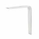 Reinforced Strong Shelf Bracket - 250 x 200mm - White