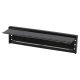 Internal Letter Box Draught Seal With Flap - 292 x 75mm - Black