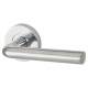 Polished Chrome Door Handles on Round Rose - Riva Range
