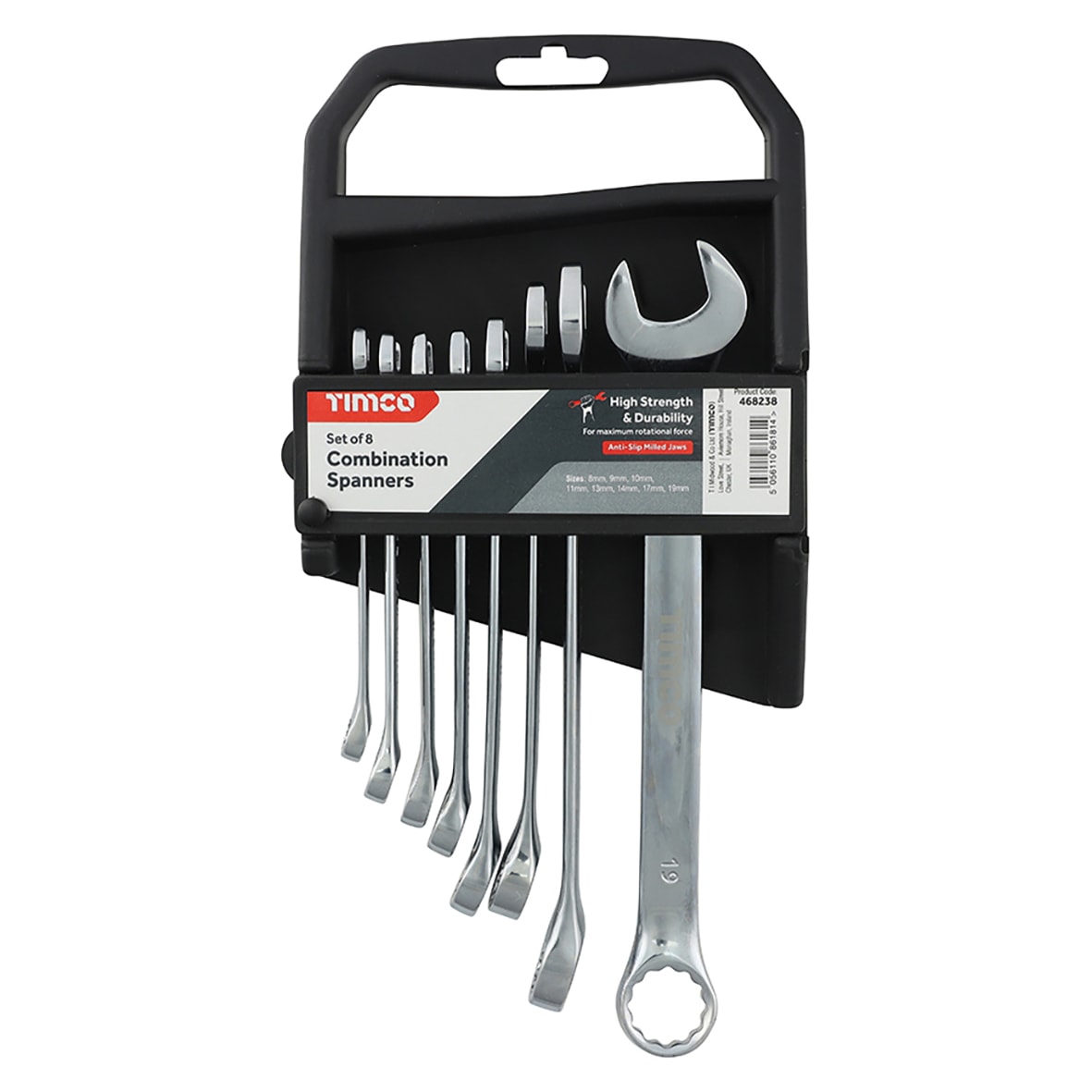 Combination Spanner Set - 8 Pieces