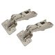 CLIP Top Wide Angle Cabinet Hinge - 170° - Sprung - Overlay - Zinc Plated - Pair