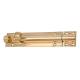 Polished Brass Straight Barrel Bolt - 150 x 40mm
