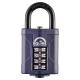 Combination All Weather Padlock - 40mm Body - 17 x 20mm Shackle - Blue