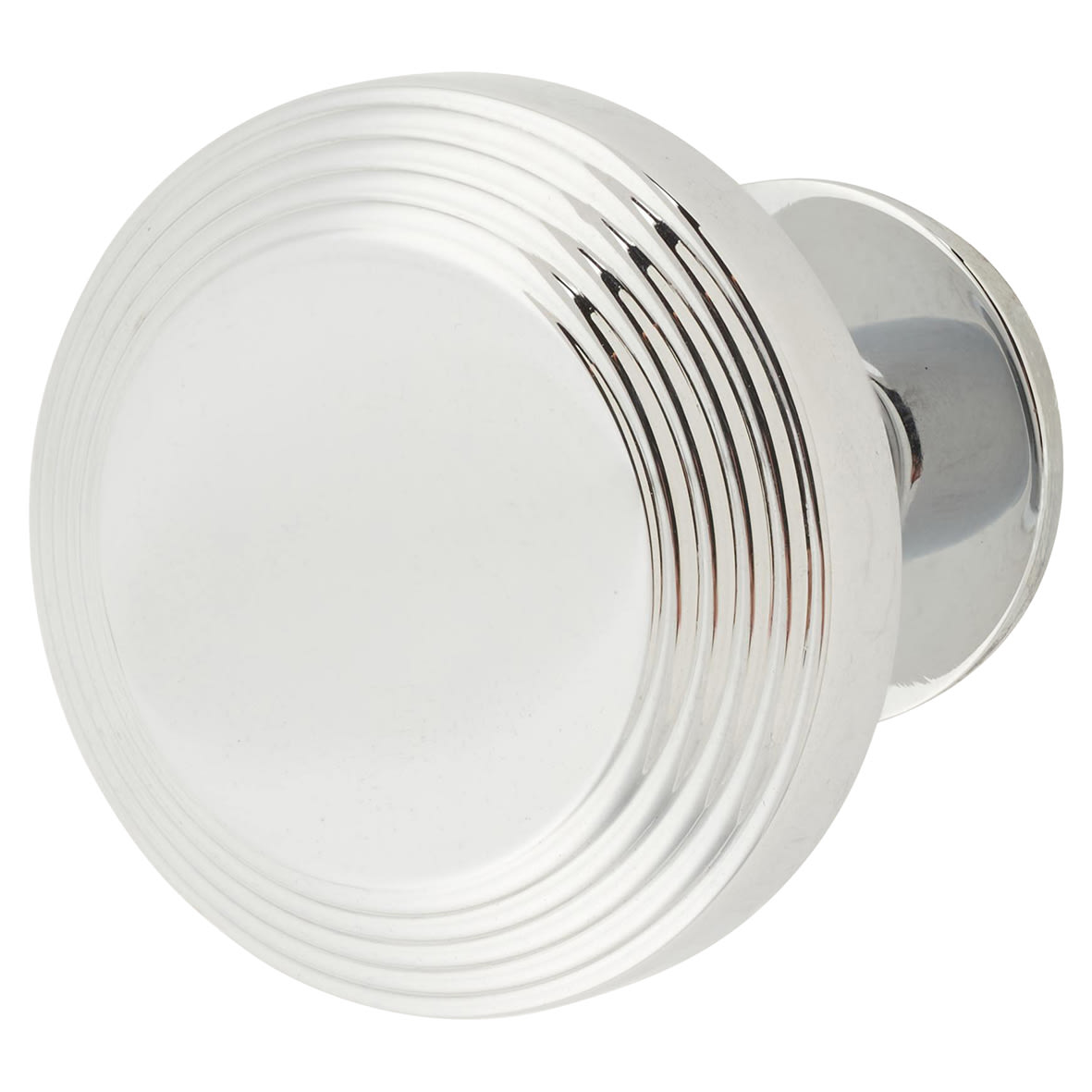Marcus Ridge Round Cabinet Knob - 32mm Diameter - Polished Chrome