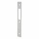 Euro Profile Hook Deadbolt Faceplate - 197 x 25mm - Satin Anodised Aluminium