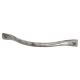 Flat End Bow Cabinet Pull Handle - 160mm Centres - Pewter Effect