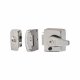 BS 3621:2007 Double Locking Nightlatch - 40mm Backset - Polished Chrome Case/Cylinder