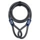 10C Double Loop Cable - 10 x 1800mm - Blue