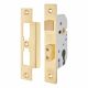2249 Bolt Through Euro Profile Sashlock - 65mm Case - 44.5mm Backset - Polished Brass
