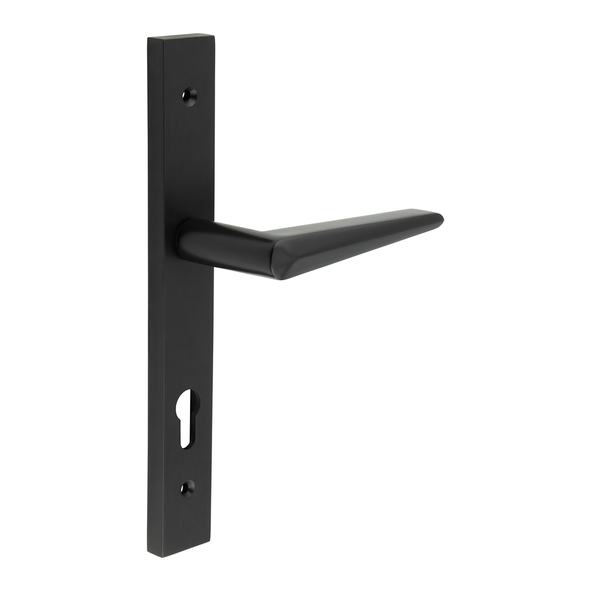 Black uPVC Multipoint Door Handles - 92mm c/c - CR-107 Range