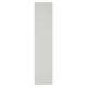 AR624B Nylon Self-Adhesive Plain Finger Plate - 350 x 75mm - Diamond White