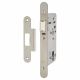 Heavy Duty DIN Deadlock Nightlatch - 90mm Case - 60mm Backset - Radius - Stainless