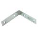 Corner Angle Bracket - 100 x 100 x 21mm - Zinc Plated - Pack of 10