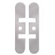 Numatic Concealed Jamb Chain Door Closer Face Plate - Polished Stainless