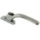 uPVC/Timber Connoisseur Inline Locking Multipoint Window Handle - Dual - Bright Chrome
