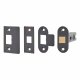 Contract Bolt Through Tubular Latch - 67mm Case - 46mm Backset - Radius/Square - Black
