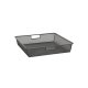 Top Track System - Click In Shallow Mesh Basket for Gliding Frame - 427 x 427 x 85mm - Graphite