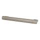 22mm Chunky Keyhole D-Bar Cabinet Pull Handle - 192mm Centres - Brushed Nickel