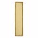 Solid Brass Georgian Plain Finger Plate - 305 x 73 x 6mm - Polished