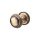 Antique Brass Lined Mortice Door Knob - 65mm Rose Diameter
