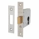 Contract Euro Profile Deadlock - 76mm Case - 57mm Backset - Polished Nickel