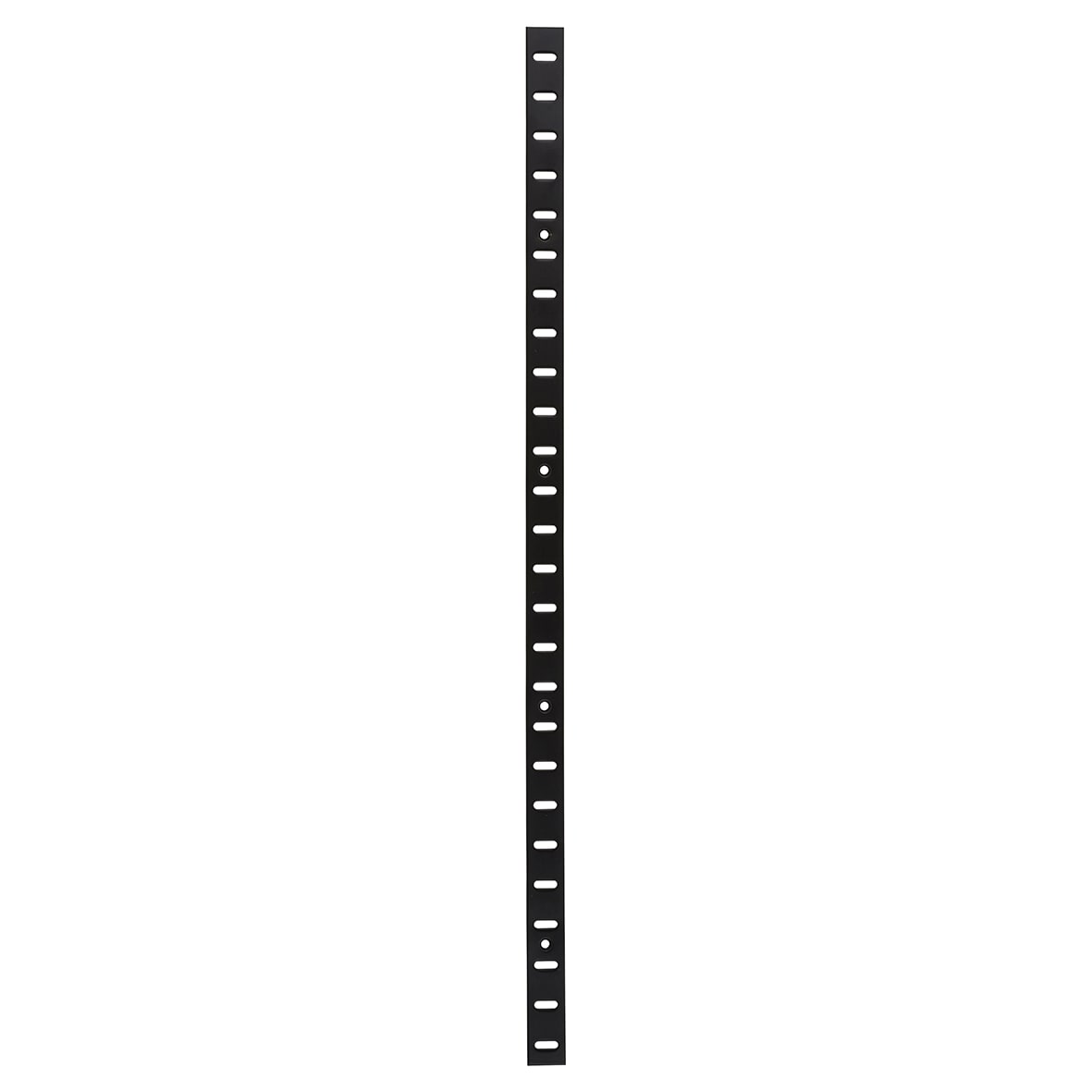 Flat Bookcase Strip - 1829 x 19mm - Matt Black