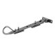 Shepherd's Crook Casement Window Stay - 8"/200mm Length - Pewter