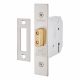 2177 3 Lever Deadlock - 77.5mm Case - 57mm Backset - Satin Stainless Steel