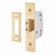 2177 3 Lever Deadlock - Key Alike Number M136MM - 77mm Case - 57mm Backset - Polished Brass